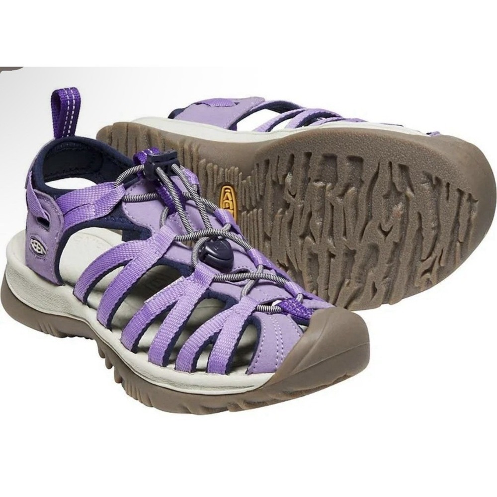Keen Whisper Sandals Closed Toe Waterproof Womens Purple Water Hike Size 7